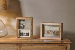nkuku Indu Standing Frame - Decorative Accessories - Mango Wood - 8 x 10