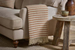 nkuku Sanval Wool Throw - Textiles - One Size - Rust