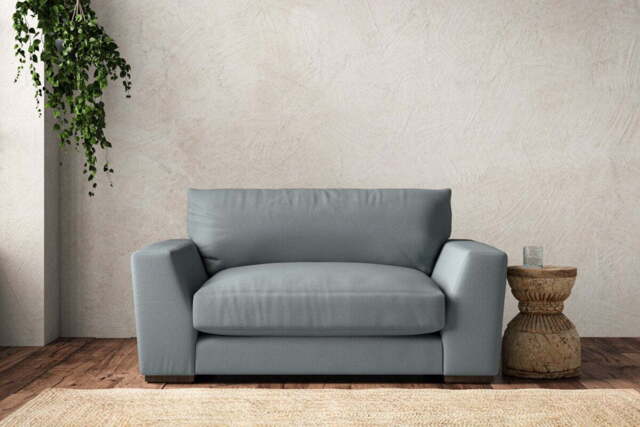 nkuku Guddu Love Seat - Make To Order - One Size - Recycled Cotton Horizon