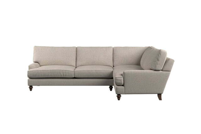nkuku Marri Right Hand Corner Sofa - Make To Order - Grand - Brera Linen Natural