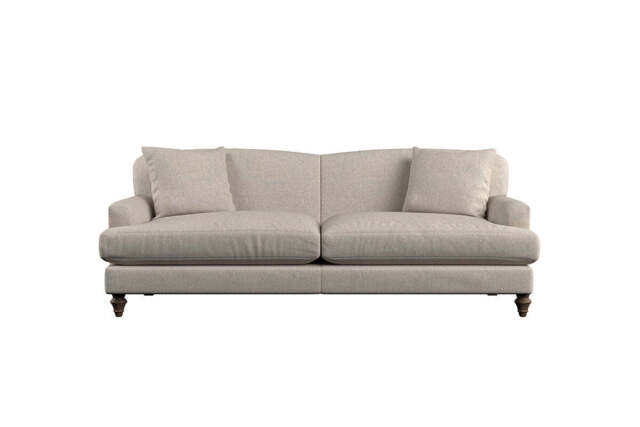 nkuku Deni Sofa - Make To Order - Grand - Brera Linen Natural