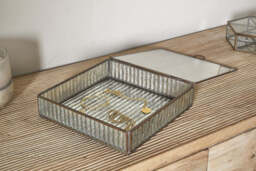 nkuku Malita Jewellery Box - Gifting - One Size - Antique Brass