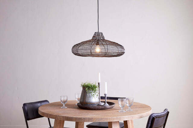 nkuku Mukuni Wire Lampshade - Shades - One Size - Bronze/Black