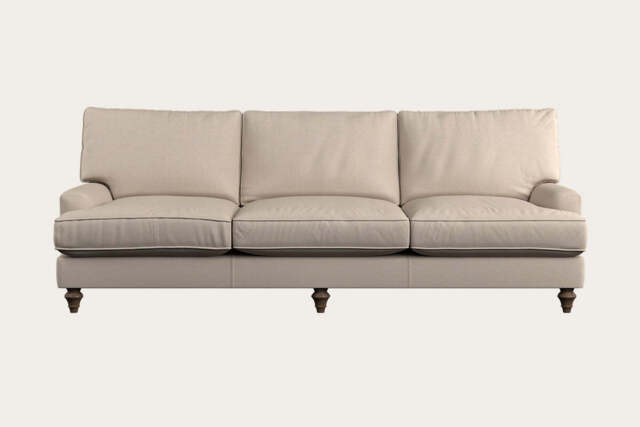 nkuku Marri Sofa - Make To Order - Super Grand - Recycled Cotton Natural