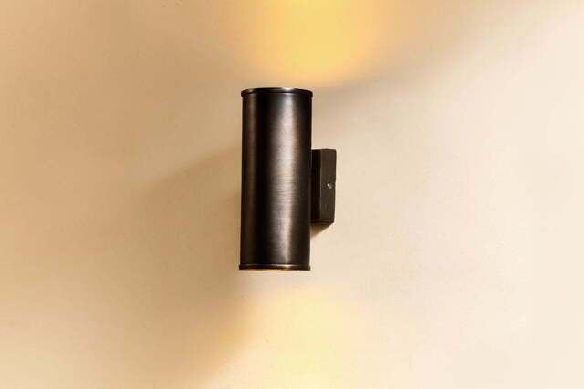 nkuku Ziro Outdoor Updown Lights - Lights - One Size - Antique Bronze