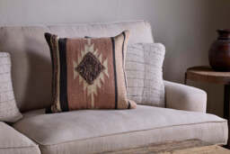 nkuku Tussi Mara Cushion Cover - Textiles - Dusty Pink - 50 x 50 cm