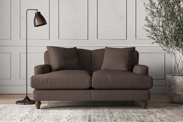 nkuku Deni Sofa - Make To Order - Small - Recycled Cotton Mocha