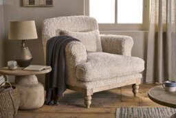 nkuku Otas Teddy Cotton Armchair - Seating - One Size - Off White
