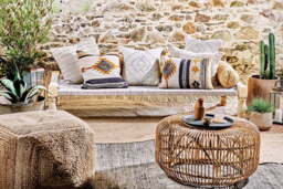 nkuku Kutumba Mango Day Bed - Garden - One Size - Natural