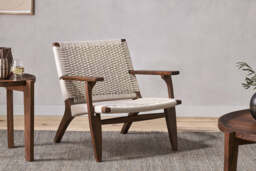 nkuku Surat Woven Lounger - Seating - One Size - Natural