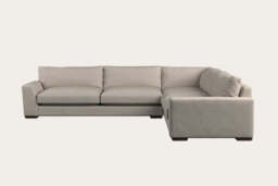 nkuku Guddu Right Hand Corner Sofa - Make To Order - Grand - Brera Linen Natural