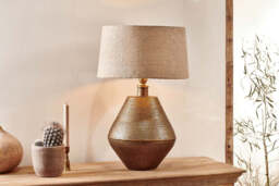 nkuku Nalgonda Lamp - Lamps - Large - Antique Brass