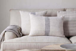 nkuku Kallu Wool & Cotton Cushion Cover - Textiles - Natural - 50 x 50 cm