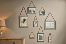 nkuku Kiko Brass Frame - Decorative Accessories - Antique Brass - Portrait 8 x 10