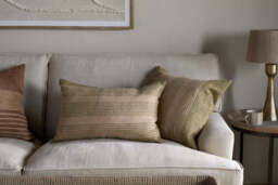 nkuku Eesha Jute Cushion Cover - Textiles - Sage Green - 50 x 50 cm