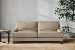 nkuku Marri Large Sofa - Make To Order - Brera Linen Pebble - No Colour