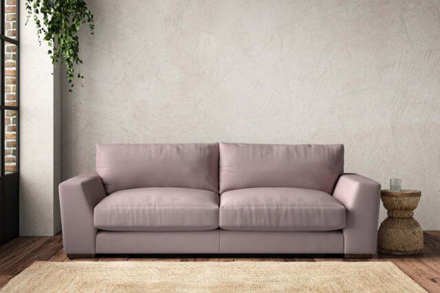 nkuku Guddu Sofa - Make To Order - Large - Recycled Cotton Lavender