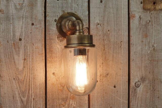 nkuku Ngari Outdoor Light - Lights - Gold - Antique Brass