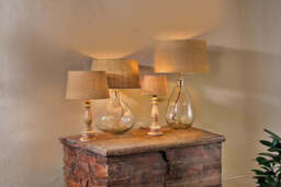 nkuku Dia Jute Lampshade - Shades - Small - Natural