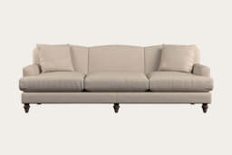 nkuku Deni Sofa - Make To Order - Super Grand - Recycled Cotton Natural