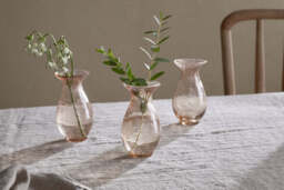 nkuku Bapti Bud Vases Set Of 3 - Decorative Accessories - Dusty Terracotta