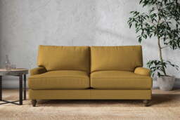 nkuku Marri Sofa - Make To Order - Medium - Recycled Cotton Ochre