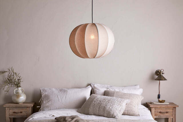 nkuku Orisa Linen Lampshade - Shades - One Size - Off White
