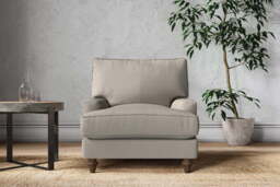 nkuku Marri Armchair - Make To Order - Recycled Cotton Flax - No Colour