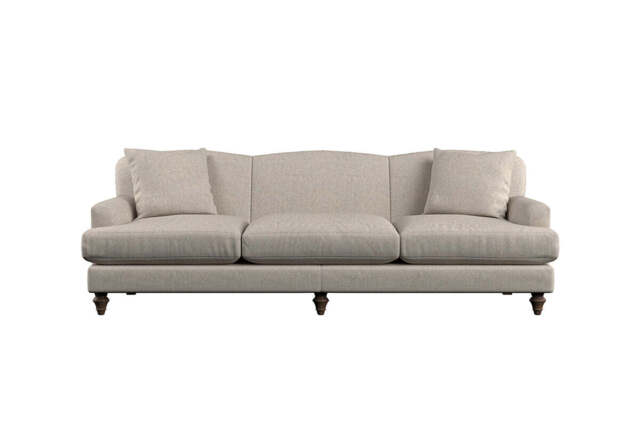 nkuku Deni Sofa - Make To Order - Super Grand - Brera Linen Natural