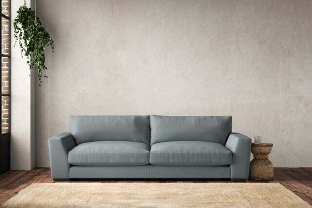 nkuku Guddu Sofa - Make To Order - Grand - Recycled Cotton Horizon