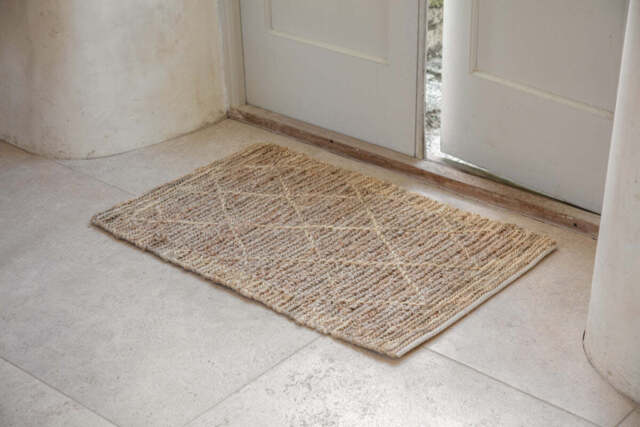 nkuku Vandi Jute Doormat - Rugs - Natural - 60 x 90 cm