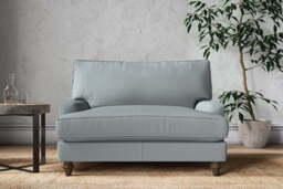 nkuku Marri Love Seat - Make To Order - Recycled Cotton Horizon - No Colour