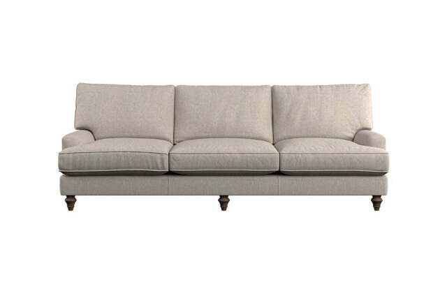 nkuku Marri Sofa - Make To Order - Super Grand - Brera Linen Natural