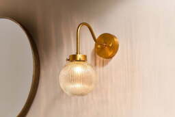 nkuku Konnie Bathroom Wall Light - Lights - One Size - Clear