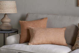 nkuku Ilaa Wool Cushion Cover - Textiles - Sand - 60 x 40 cm