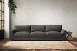 nkuku Guddu Sofa - Make To Order - Super Grand - Brera Linen Granite