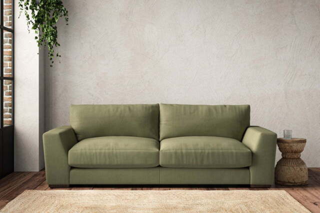 nkuku Guddu Sofa - Make To Order - Large - Brera Linen Sage