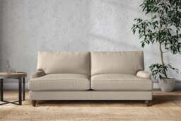 nkuku Marri Large Sofa - Make To Order - Recycled Cotton Stone - No Colour