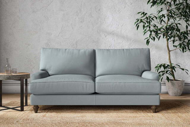 nkuku Marri Sofa - Make To Order - Medium - Recycled Cotton Horizon