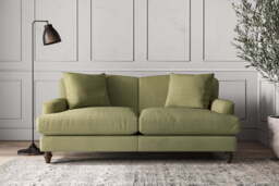 nkuku Deni Sofa - Make To Order - Medium - Brera Linen Dusk
