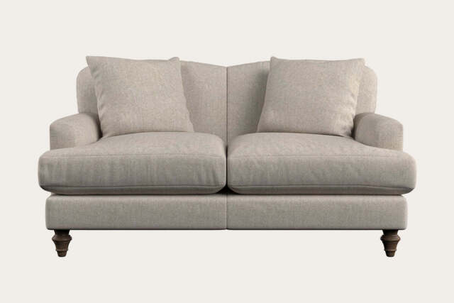 nkuku Deni Small Sofa - Make To Order - Brera Linen Natural