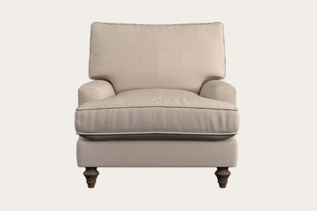 nkuku Marri Armchair - Make To Order - Recycled Cotton Natural - No Colour
