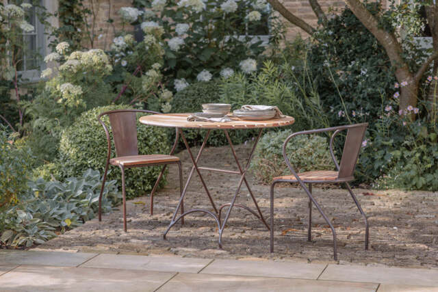 nkuku Vivika Outdoor Dining Table - Garden - One Size - Natural