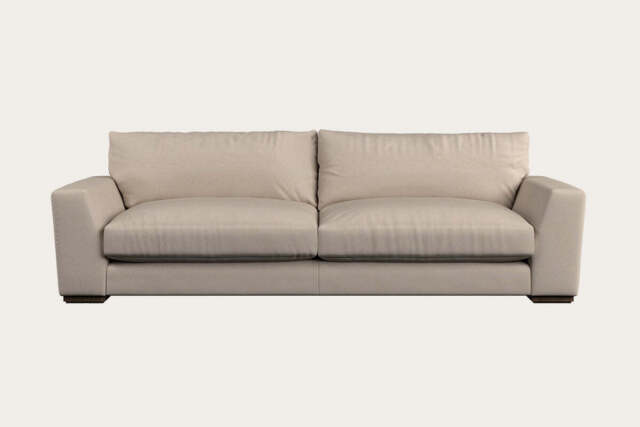 nkuku Guddu Sofa - Make To Order - Grand - Recycled Cotton Natural
