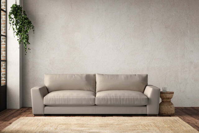 nkuku Guddu Sofa - Make To Order - Grand - Recycled Cotton Natural