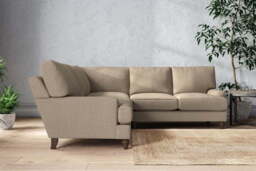 nkuku Marri Large Corner Sofa - Make To Order - Brera Linen Pebble - No Colour