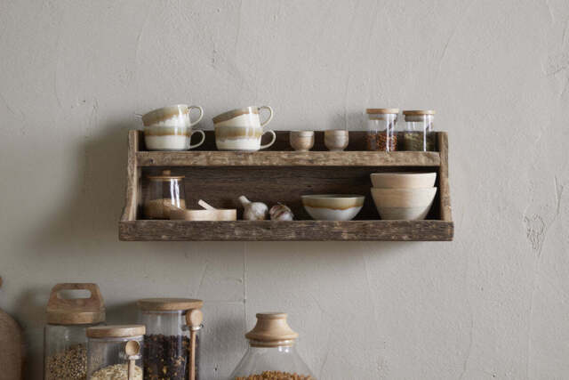 nkuku Ibo Reclaimed Wood Storage Shelf - Storage Furniture - One Size - Natural