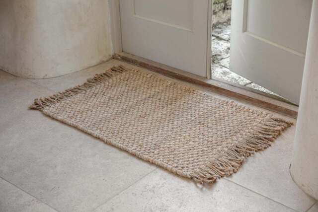 nkuku Tunda Jute Doormat - Rugs - Natural - 60 x 90 cm
