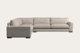 nkuku Guddu Left Hand Corner Sofa - Make To Order - Grand - Brera Linen Natural