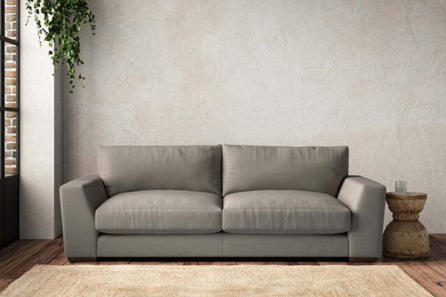 nkuku Guddu Sofa - Make To Order - Large - Recycled Cotton Flax